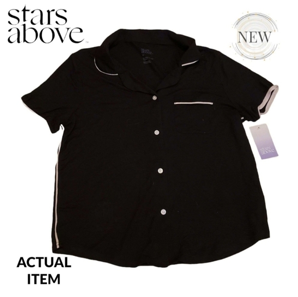 NWT Stars  Above pj top - Picture 1 of 5